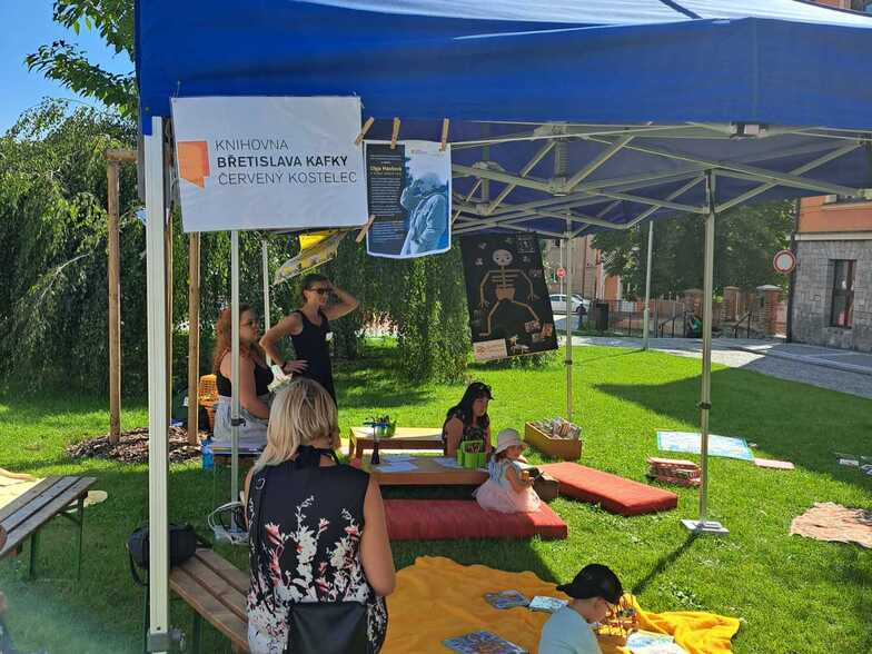Knihovna opět na Mezinárodním folklorním festivalu