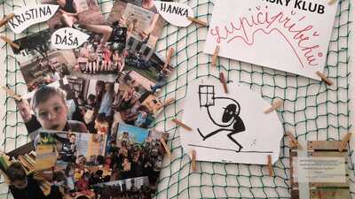 Nástěnka Lupičů příběhů v Horním Kostelci - září 2021