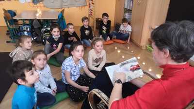 Vánoční Lupiči příběhů  - Ve třídě Lupičů v Horním Kostelci, prosinec 2021