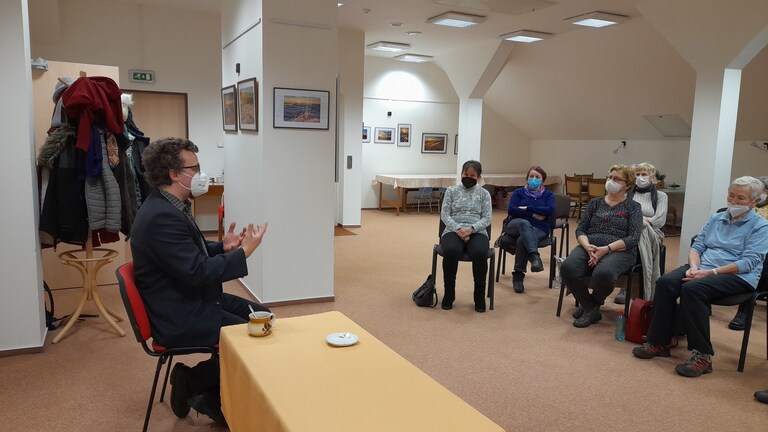 Beseda s Davidem Smetanou