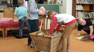 Březnový Bookstart - Volná zábava v dětském oddělení na závěr