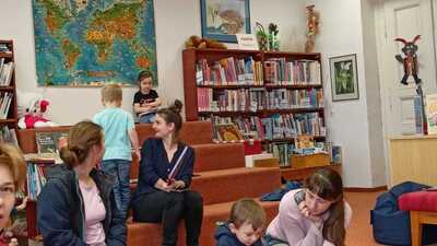 Březnový Bookstart - Volná zábava v dětském oddělení na závěr