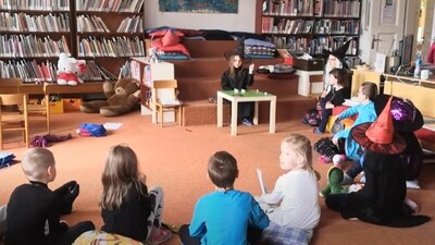 Závěrečné kouzelnické vystoupení čarodějky Nelinky