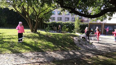 ZŠ Olešnice v Zahradě příběhů (říjen 2021)