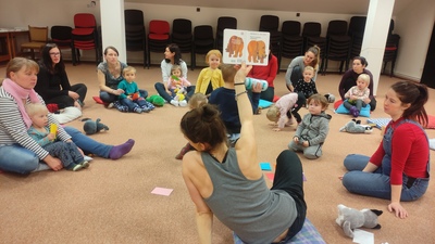 23-01-17 - Zvířátka a barvy, opět s jednou z knih od Erica Carleho