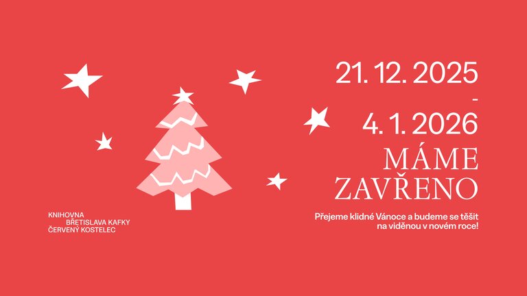 Uzavření knihovny o Vánocích