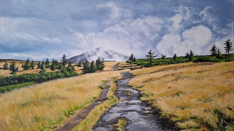 Krkonoše – Výstava obrazů Kateřiny Hůlkové